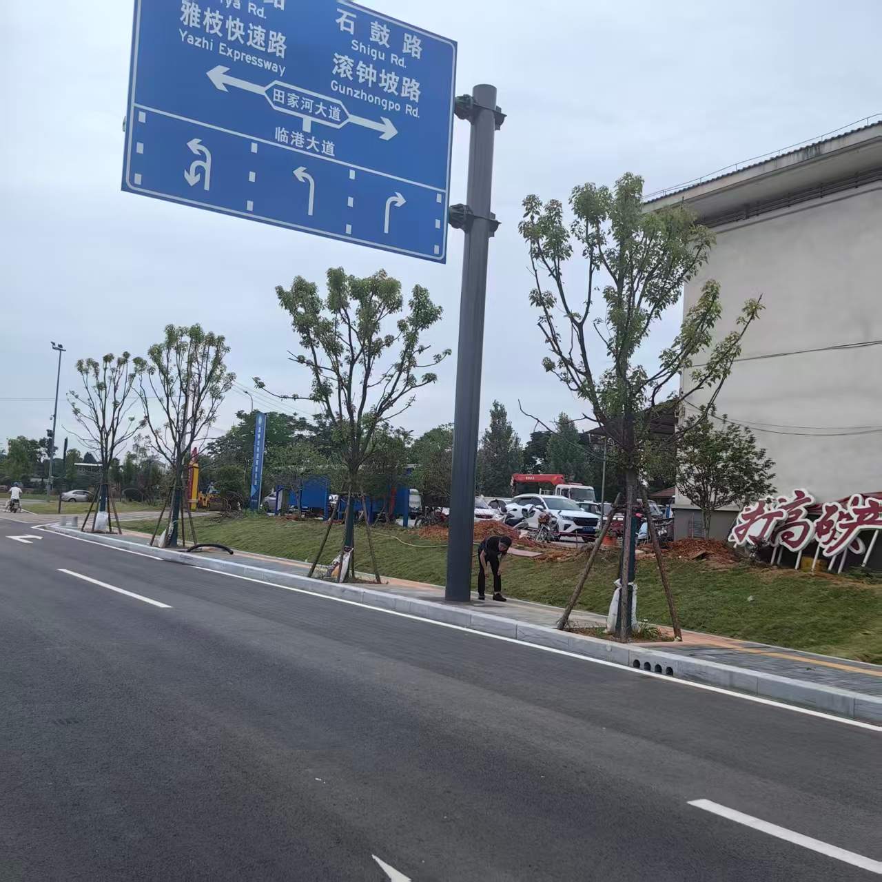 乐山市监控杆旅游标志牌 - 价格